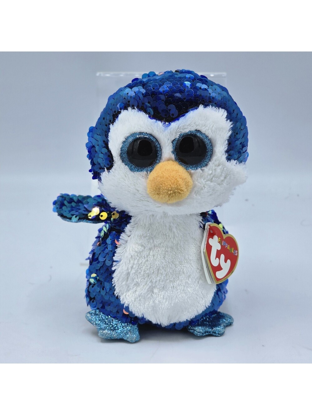 Ty Flippables Payton the Penguin Sequin Plush 9”